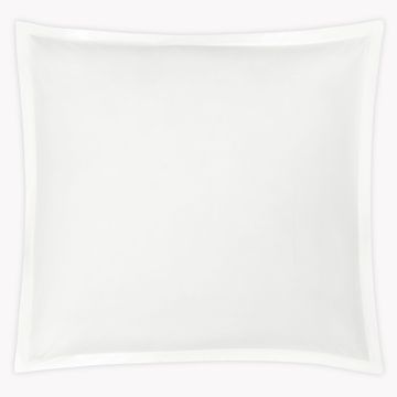 Ceylon Satin Stitch Sham Bone by Schumacher