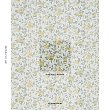 CitrontrÄd Ivory And Leaf by Schumacher - view 2