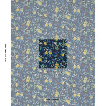 CitrontrÄd Spruce And Blue by Schumacher - view 2