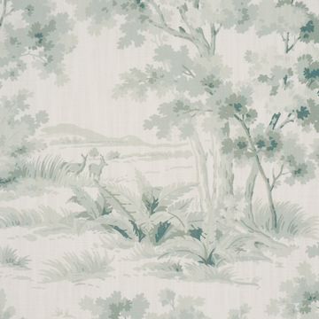 Countryside Morning Green by Schumacher - view 3