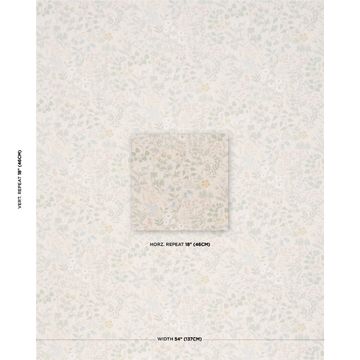 Flora Sand by Schumacher - view 2