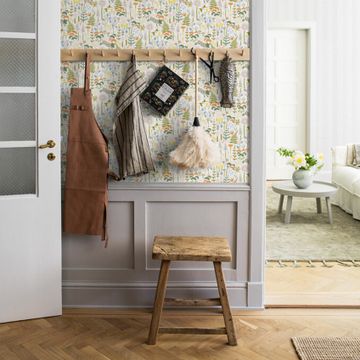 Hoppmosse Ivory And Multi by Schumacher - view 3