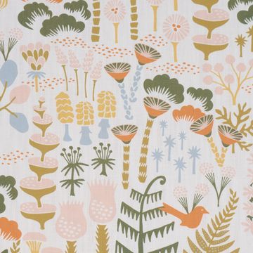 Hoppmosse Ivory And Multi by Schumacher - view 4