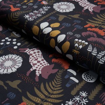 Hoppmosse Midnight by Schumacher - view 5
