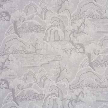 Indigo Garden Grey by Schumacher