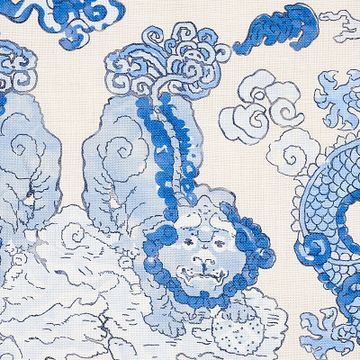 Magic Mountain Dragon Porcelain by Schumacher - view 3