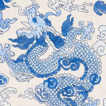 Magic Mountain Dragon Porcelain by Schumacher - view 5