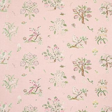 Magical Menagerie Blush by Schumacher