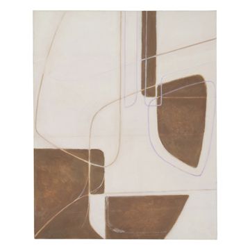 Mid-century Abstract Painting by Schumacher