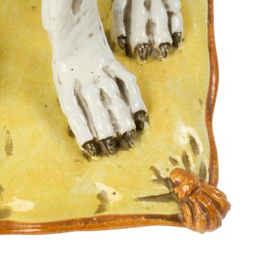 Mid-century Earthenware Dog by Schumacher - view 5