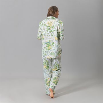 Pomegranate Pajama Set Citrus by Schumacher - view 3