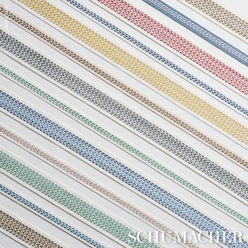 Portola Tape Indoor/outdoor Slate by Schumacher - view 4
