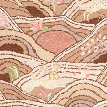 Rolling Hills Mocha by Schumacher - view 3