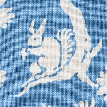 Woodland Silhouette Blue by Schumacher - view 4