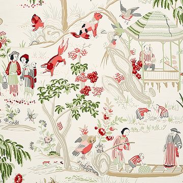 Yangtze River Ivory by Schumacher