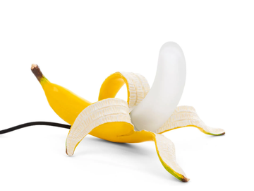 BANANA LAMP YELLOW DEWEY - LED resin and glass table lamp by Seletti - view 2