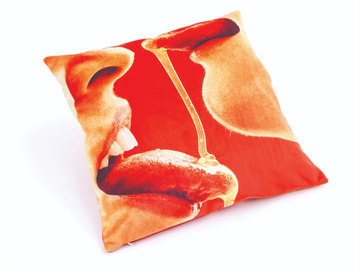 HONEY - Square fabric cushion by Seletti - view 3