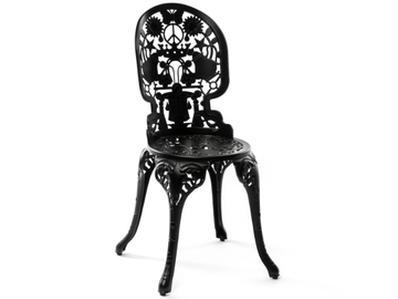INDUSTRY - Aluminium garden chair by Seletti - view 3