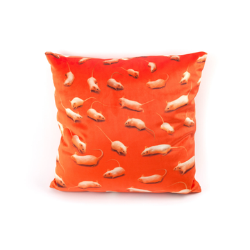 KITTEN - Square fabric cushion by Seletti - view 3