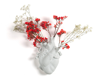 LOVE IN BLOOM - Porcelain vase by Seletti - view 2