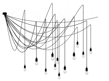 MAMAN - LED plastic pendant lamp by Seletti - view 2