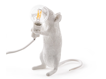 MOUSE LAMP STANDING - STEP - LED resin table lamp by Seletti - view 3