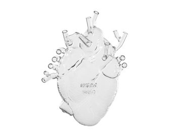 LOVE IN BLOOM GLASS - Glass vase by Seletti - view 2