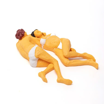LOVE IS A VERB MAYA & SOFIA - Resin decorative object by Seletti - view 3