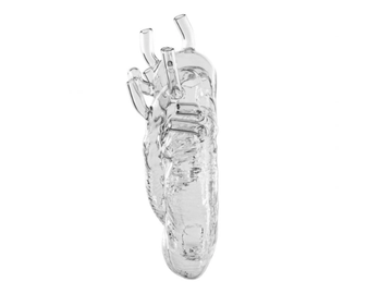 LOVE IN BLOOM GLASS - Glass vase by Seletti - view 3