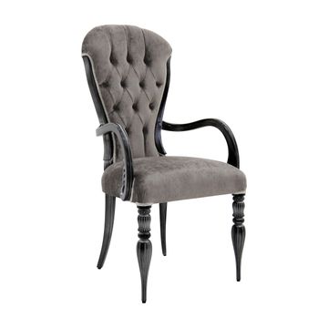 Classic Style Small Armchair Made of Wood Adele by Sevensedie - view 3