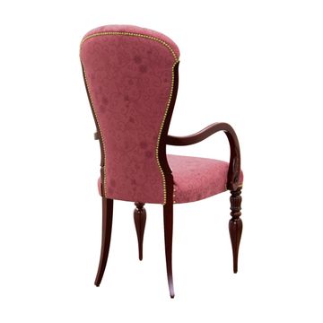 Classic Style Small Armchair Made of Wood Adele by Sevensedie - view 8