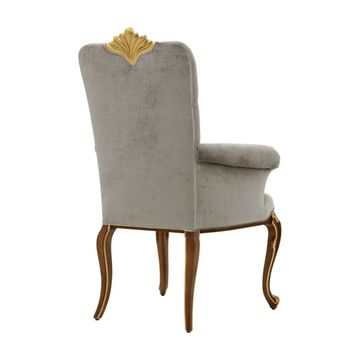 Classic Style Small Armchair made of Wood Bronte by Sevensedie - view 6