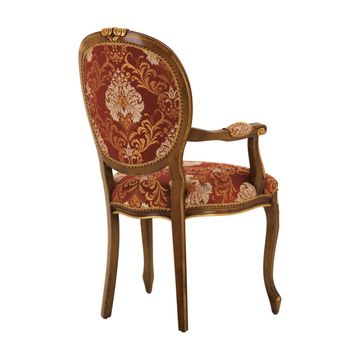 Classic Style Small Armchair Made of Wood Kiev by Sevensedie - view 3