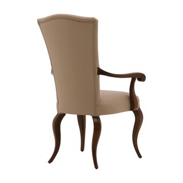 Classic Style Small Armchair Made of Wood Tasinea by Sevensedie - view 2