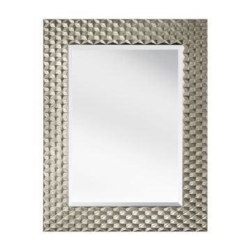 Italian Mirror with Silver Leaf Frame STEFANIA by Sevensedie by Sevensedie