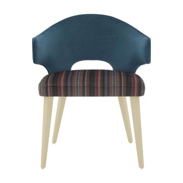 Modern Style Small Armchair Made of Wood Eva by Sevensedie - view 8