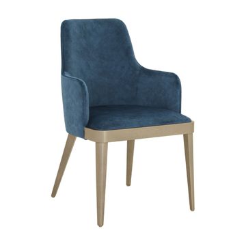 Modern Style Small Armchair Made of Wood Finlandia by Sevensedie - view 4