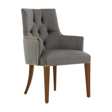 Modern Style Small Armchair Made of Wood Olimpia by Sevensedie - view 3