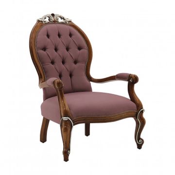 POLLIA - Classic Armchair Made in Italy by Sevensedie by Sevensedie