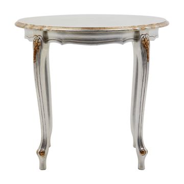 Round Small Table Made of Wood in Classic Style Omero by Sevensedie - view 2