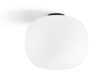 BOMBO - Opal glass ceiling lamp by Sforzin - view 3