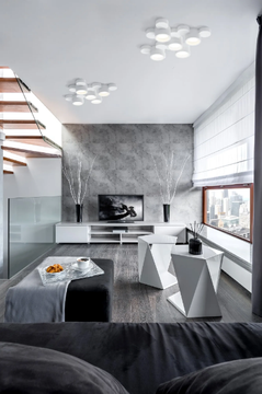 CHIO - Plaster ceiling lamp by Sforzin - view 3
