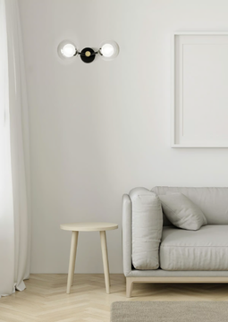 COSMO - Wall lamp in borosilicate glass and metal by Sforzin - view 3