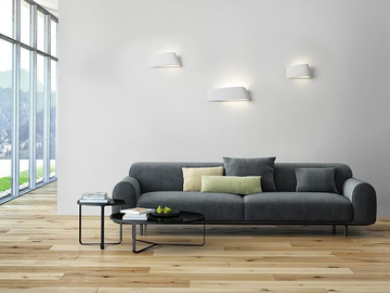 DELFI - Plaster wall light by Sforzin - view 3