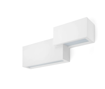 PARO - Plaster wall lamp by Sforzin - view 3