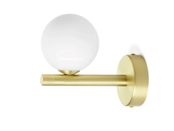 POMÌ - Wall lamp in metal and opal glass by Sforzin - view 3