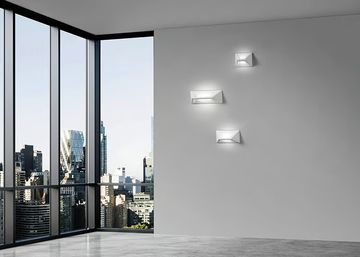 TEGEA - LED plaster wall light by Sforzin - view 3