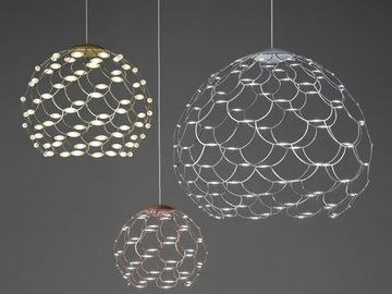 LAMOI - LED steel pendant lamp by Sforzin - view 2