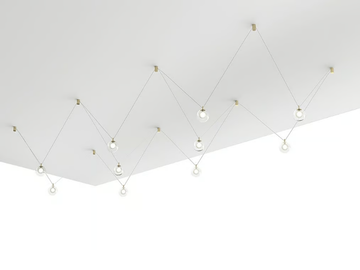 ALADINO 10 - Borosilicate glass pendant lamp by Sforzin - view 2