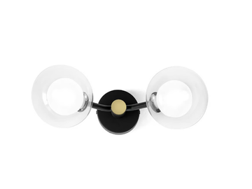 COSMO - Wall lamp in borosilicate glass and metal by Sforzin - view 2